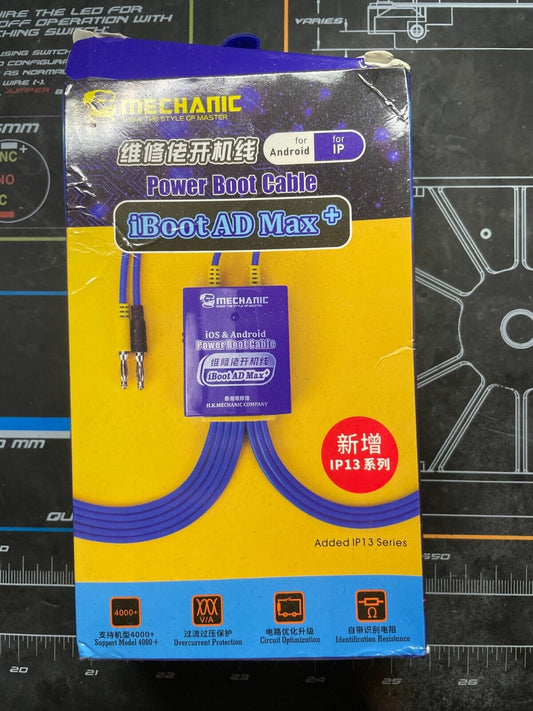 Mechanic iBoot Cable For Android iPhone AD Max Flex FPC Universal Power Line UK